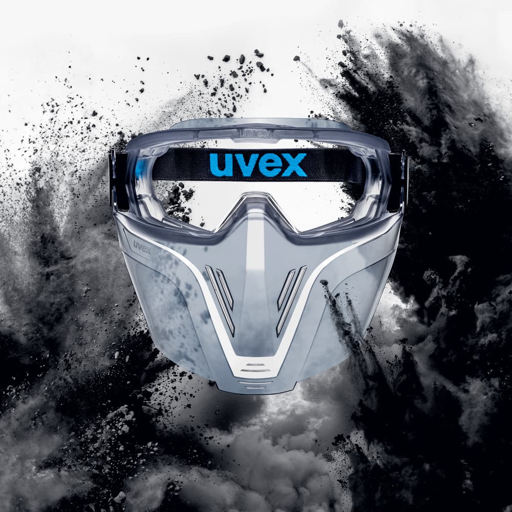 Přídavná maska pro uzavřené ochranné brýle uvex