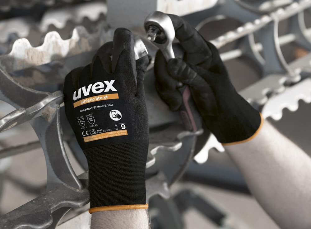 Mechanické pracovní rukavice uvex